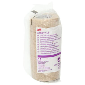 Coban 1" Self-Adherent Wrap, Latex Free, Tan